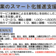 水産業のスマート化推進支援事業